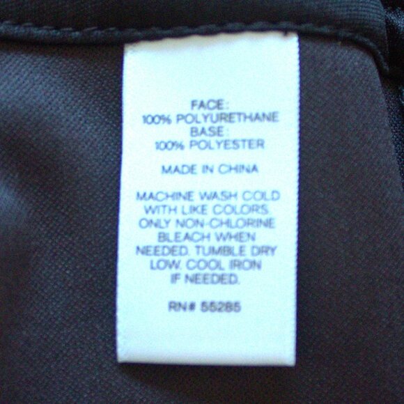 Express Faux Leather Zip-Up Mini Skirt - Picture 6 of 7